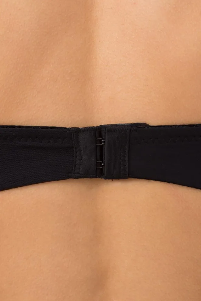 Женский бюстгальтер балконет L1512a Giulia (черный)