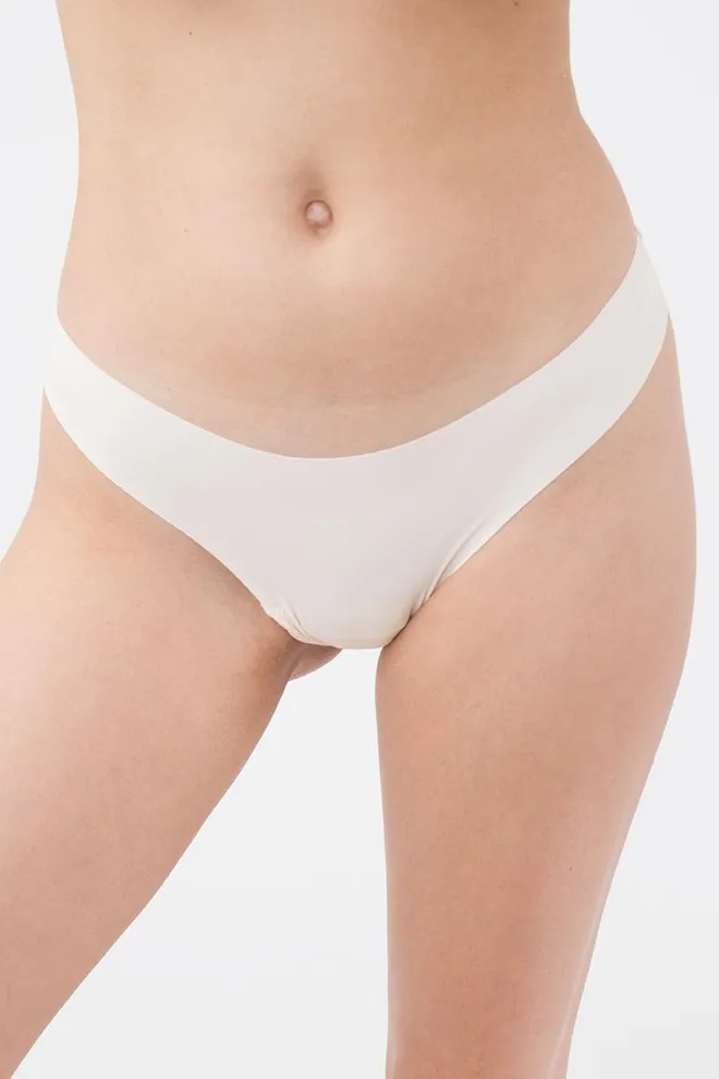 Жіночі мереживні труси бразиліана L5128b-m Giulia (ПЕРЛИННИЙ)