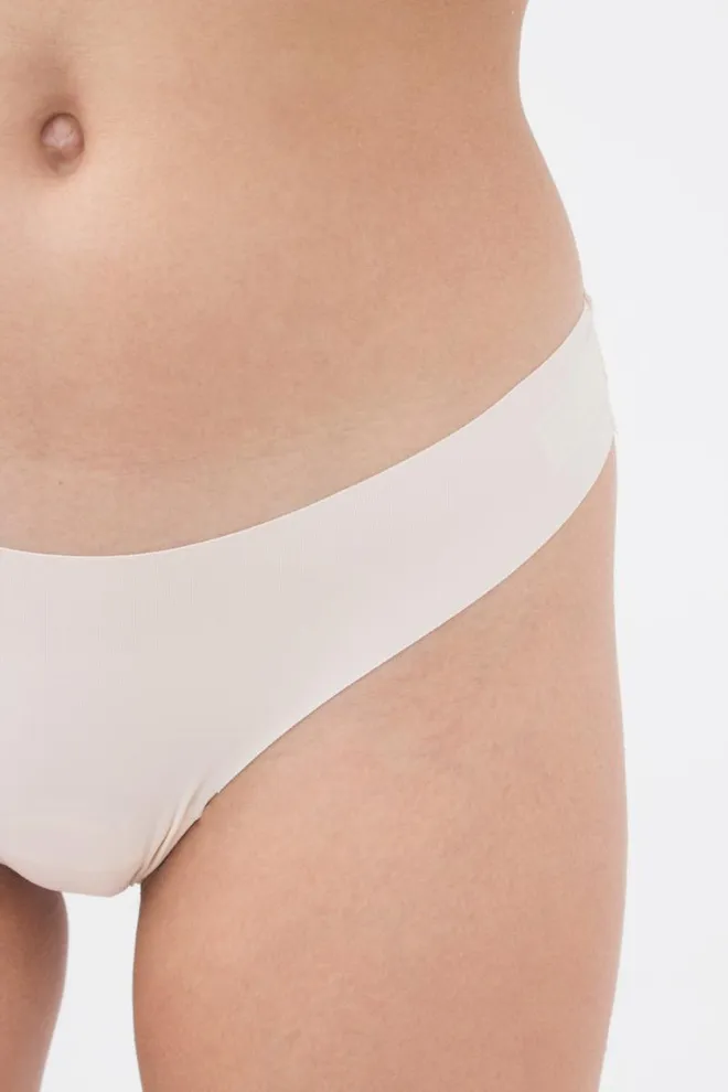 Жіночі мереживні труси бразиліана L5128b-m Giulia (ПЕРЛИННИЙ)