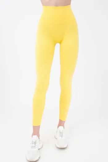 Спортивные бесшовные леггинсы LEGGINGS ENERGY Giulia (illuminating), желтый