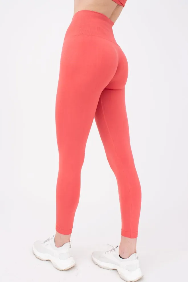 Спортивные бесшовные леггинсы LEGGINGS ENERGY Giulia (burnt coral), оранжевый