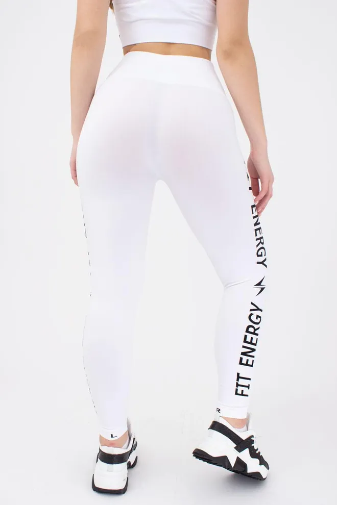 Леггинсы спортивные Leggins fit energy Giulia (bianco)