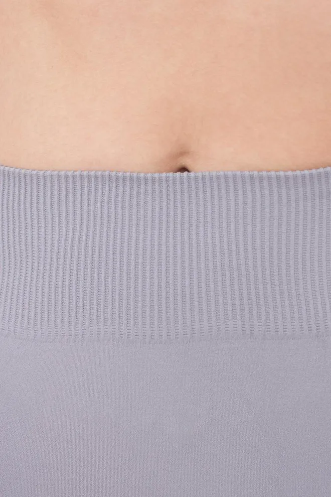 Безшовні легінси з мікрофібри LEGGINGS Giulia (sleet), сірий