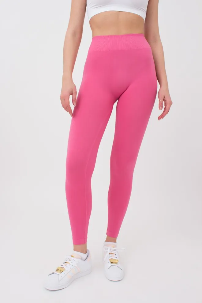 Бесшовные леггинсы из микрофибры LEGGINGS Giulia (bubblegum), розовый