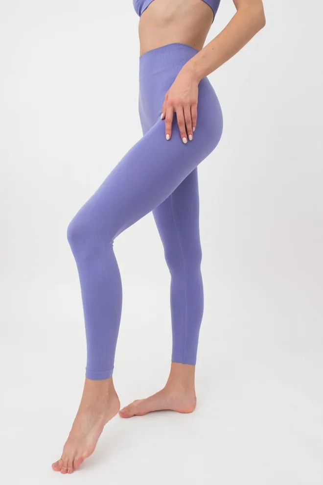 Безшовні легінси з мікрофібри LEGGINGS Giulia (very peri), фіолетовий