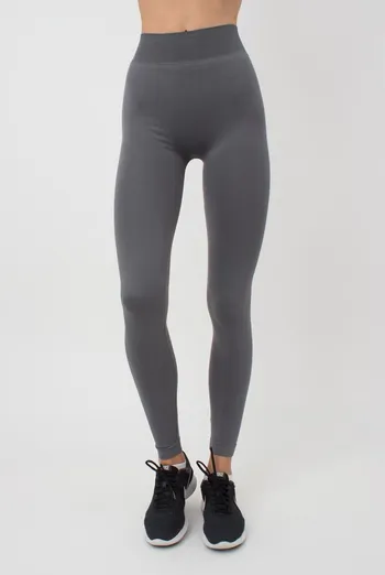 Безшовні спортивні легінси з мікрофібри LEGGINGS 02 Giulia (poppy seed), сірий Безшовні спортивні легінси з мікрофібри LEGGINGS 02 Giulia (poppy seed), сірий