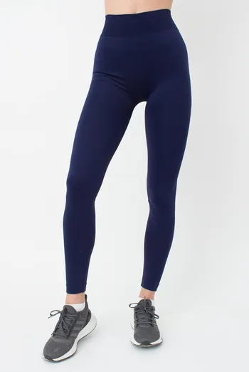 Безшовні спортивні легінси з мікрофібри LEGGINGS 02 Giulia (rhodonite), синій