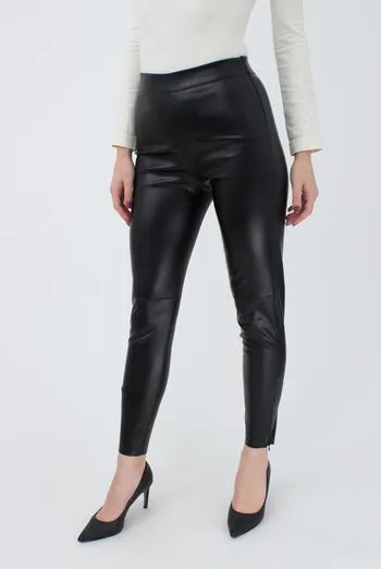 Леггинсы из искусственной кожи Leggy strong 4309/090 Giulia (black)