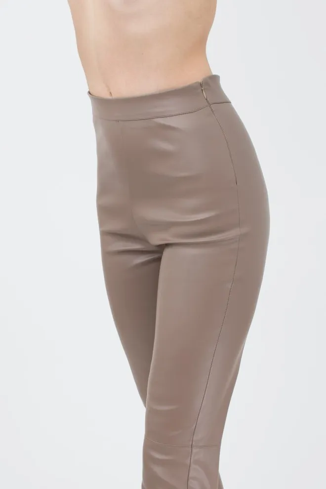 Леггинсы из искусственной кожи Leggy strong 4309/090 Giulia (mokko)