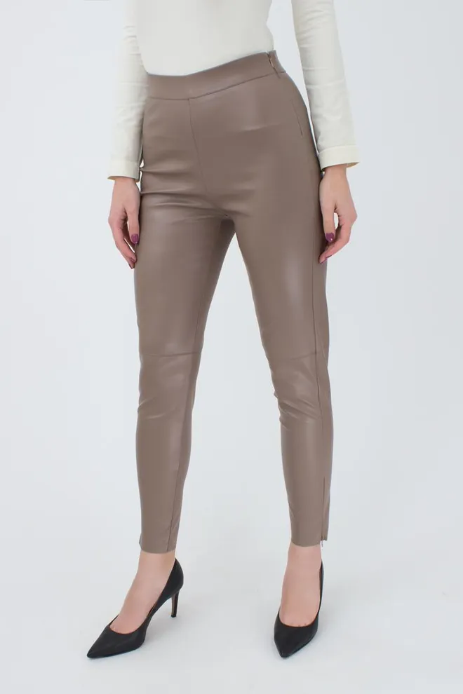 Леггинсы из искусственной кожи Leggy strong 4309/090 Giulia (mokko)