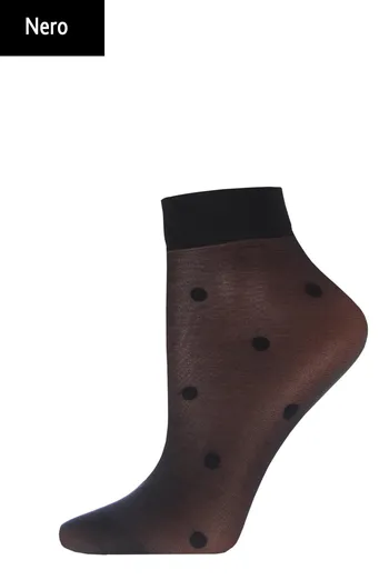 LNN-02 calzino Детские ажурные носки с рисунком TM GIULIA (nero) LNN-02 calzino Детские ажурные носки с рисунком TM GIULIA (nero)