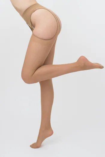 Колготки с эротическим вырезом Love 20 den Giulia (daino)