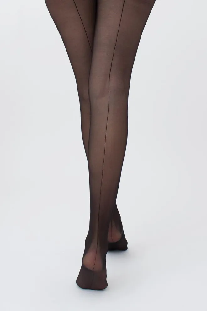 Колготки с эротическим вырезом Love chic 20 den model 1 Giulia (nero)