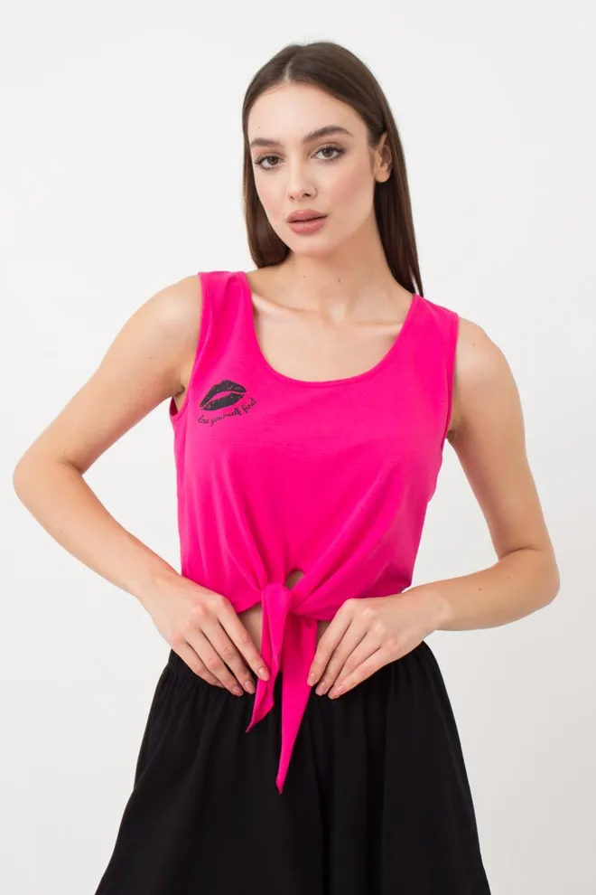 Женская хлопковая пижама Love Yourself 6030/010 Giulia (pink/black)