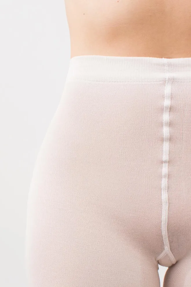 Теплые хлопковые колготки Lucky cotton 200 den Giulia (panna)