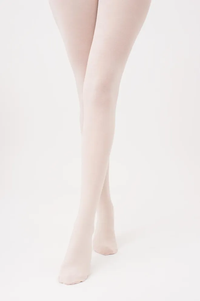 Теплые хлопковые колготки Lucky cotton 200 den Giulia (panna)