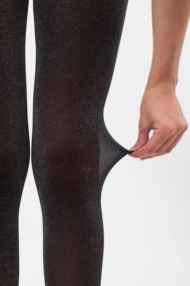 Колготки с блеском Lurex 40 den model 1 Giulia (nero)
