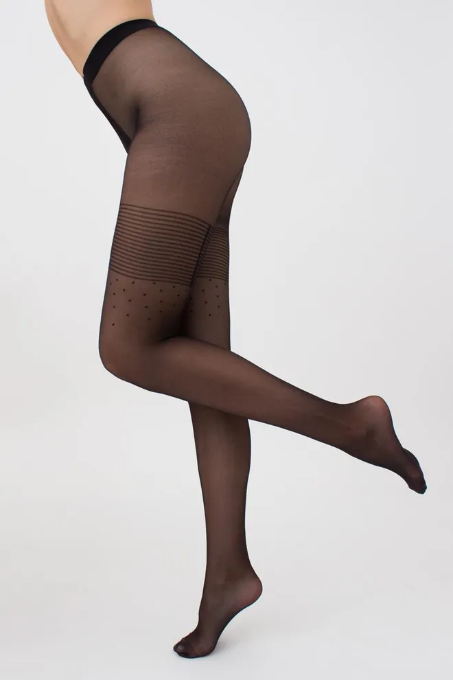 Колготки с имитацией чулок Luxio 20 den model 1 Giulia (nero)