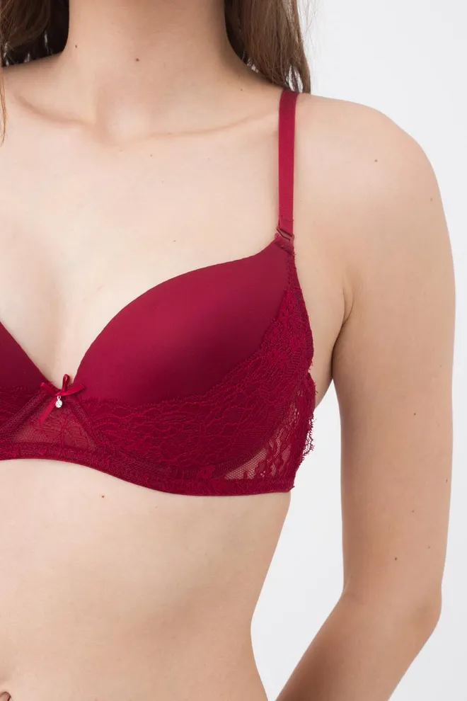 Бюстгальтер с формованной чашкой Laura 1123/21 n Giulia (red), красный