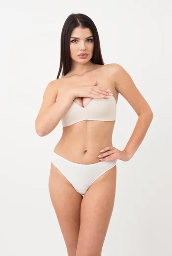 Женские трусы стринг Leila 2102/60 Giulia (whisper white)