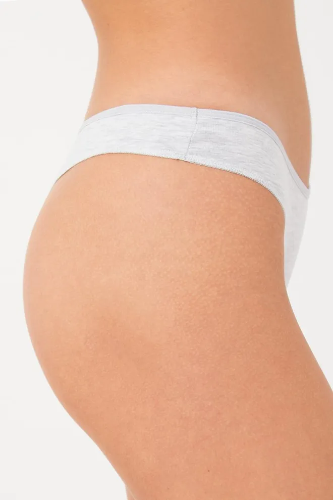 Женские трусы стринги Leila 2102/60 Giulia (grey)