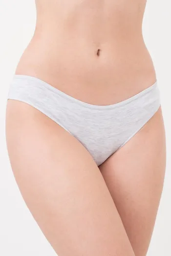 Женские трусы слип Leila 2301/60 Giulia (grey), серый
