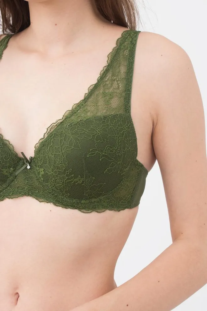 Бюстгальтер кружевной Letizia 1242/41 N Giulia (green)