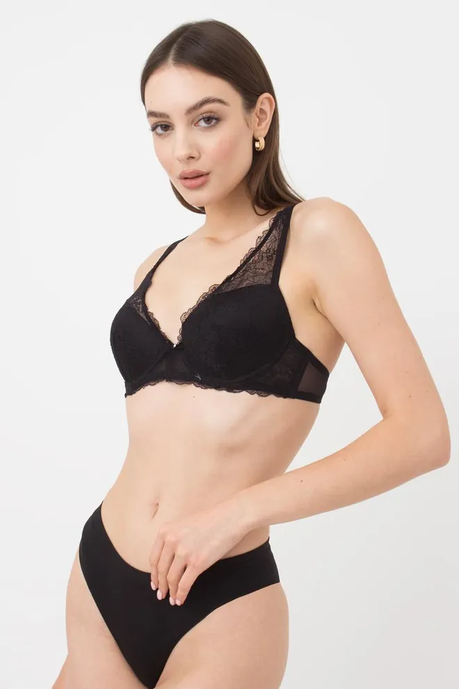 Бюстгальтер кружевной Letizia 1242/41 N Giulia (black)