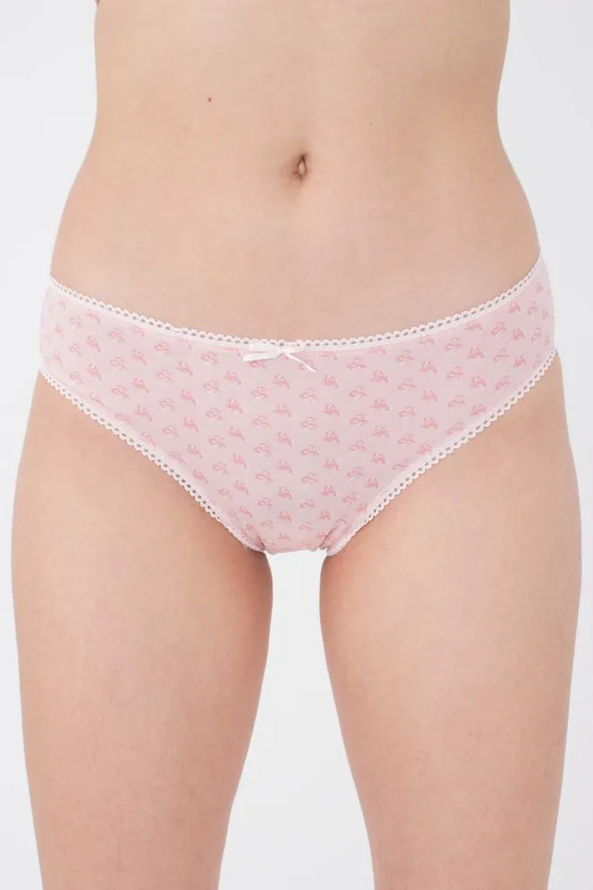 Женские трусы слипы Lily 2302/60 Giulia (pink flowers)