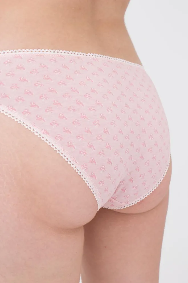 Женские трусы слипы Lily 2302/60 Giulia (pink flowers)