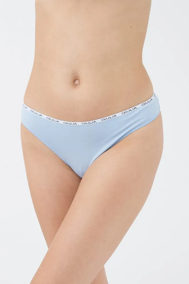 Женские трусы бразилиана Logo 2206/60 Giulia (blue)