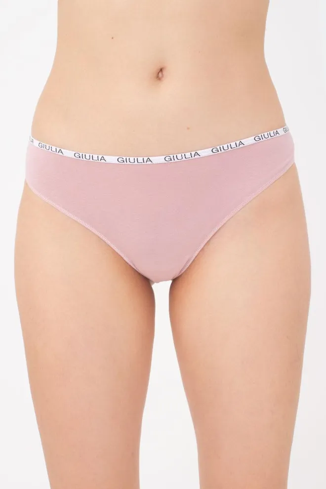 Женские трусы бразилиана Logo 2206/60 Giulia (rose)