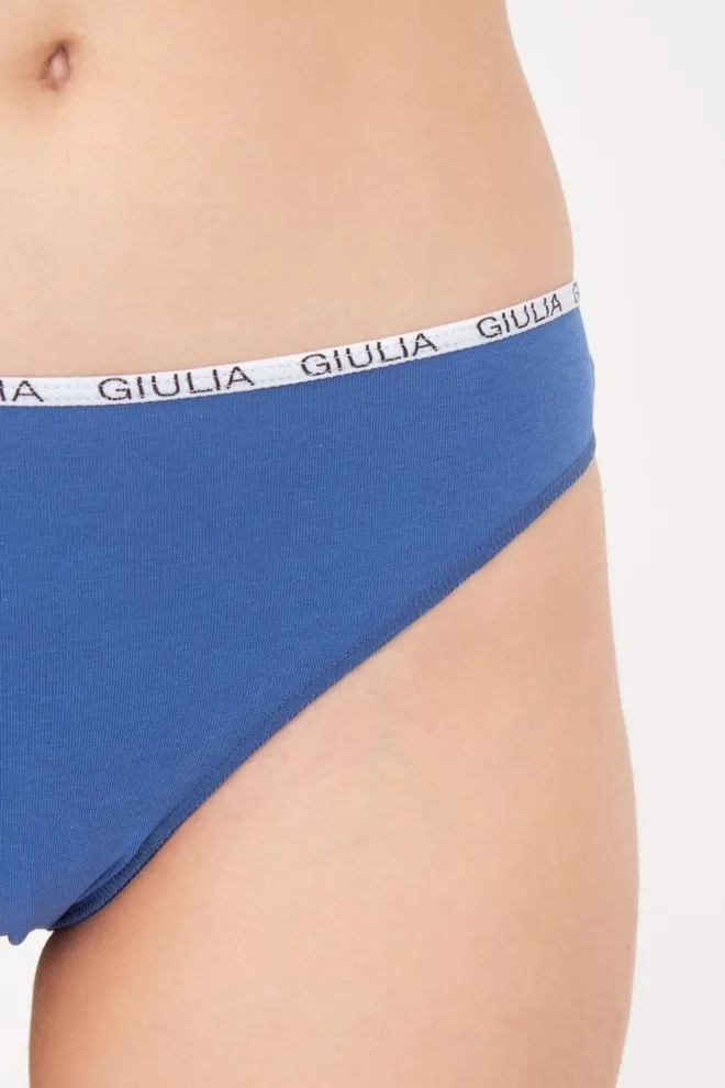 Женские трусы бразилиана Logo 2206/60 Giulia (navy)