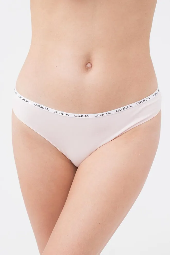 Женские трусы слипы Logo 2302/60 Giulia (powder)