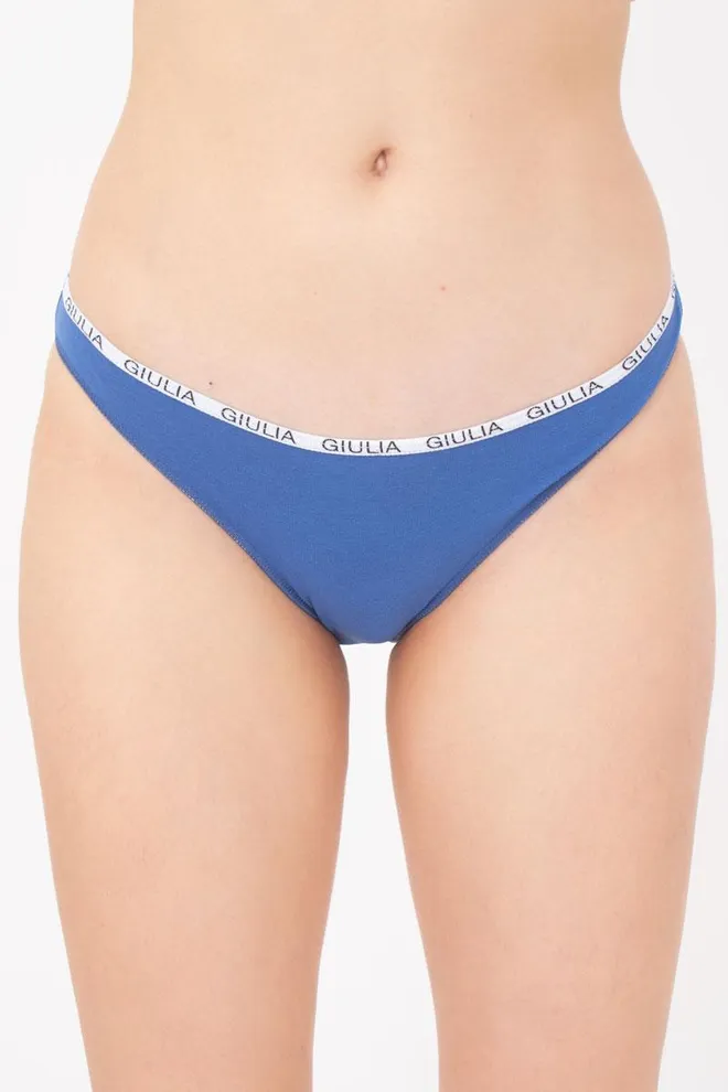 Женские трусы слипы Logo 2302/60 Giulia (navy)