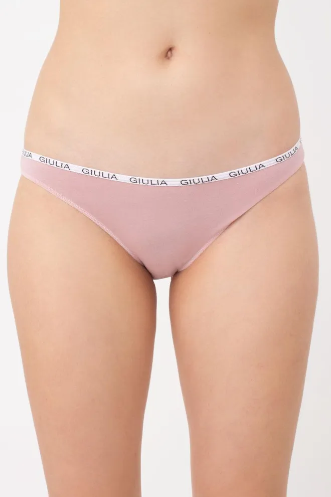 Женские трусы слипы Logo 2302/60 Giulia (rose)