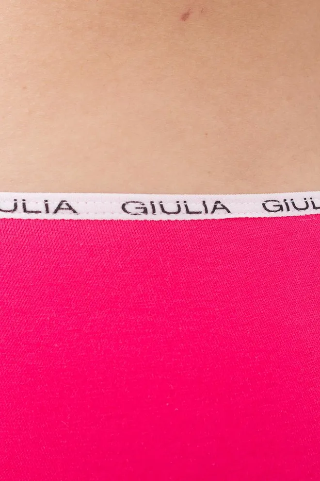 Женские трусы хипстеры Logo 2602/60 Giulia (pink)