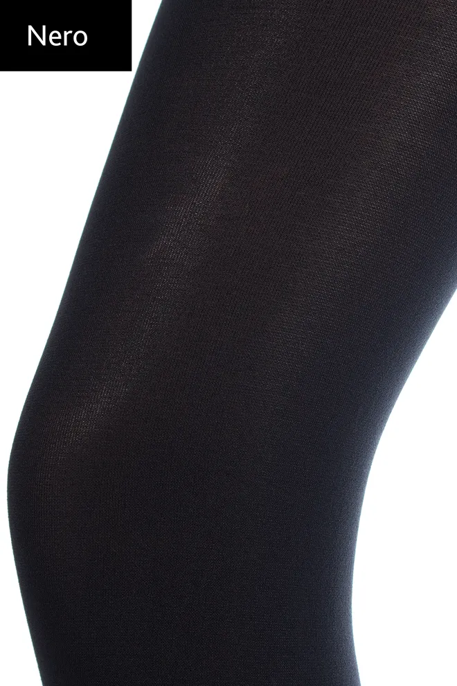 Теплые колготки для беременных Mama 100 den Giulia (nero)