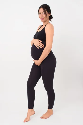 Бесшовные леггинсы для беременных MAMA LEGGINGS Giulia (nero), чёрный
