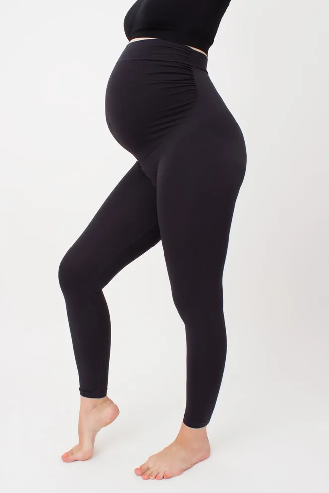 Бесшовные леггинсы для беременных MAMA LEGGINGS Giulia (nero), чёрный