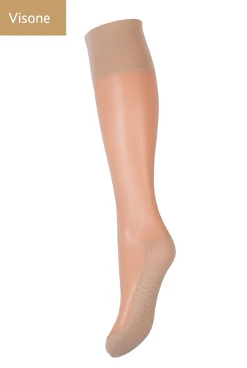 MASSAGE 20 Классические гольфы 20 den из микрофибры с массажным эффектом стопы TM GIULIA (visone) MASSAGE 20 Классические гольфы 20 den из микрофибры с массажным эффектом стопы TM GIULIA (visone)