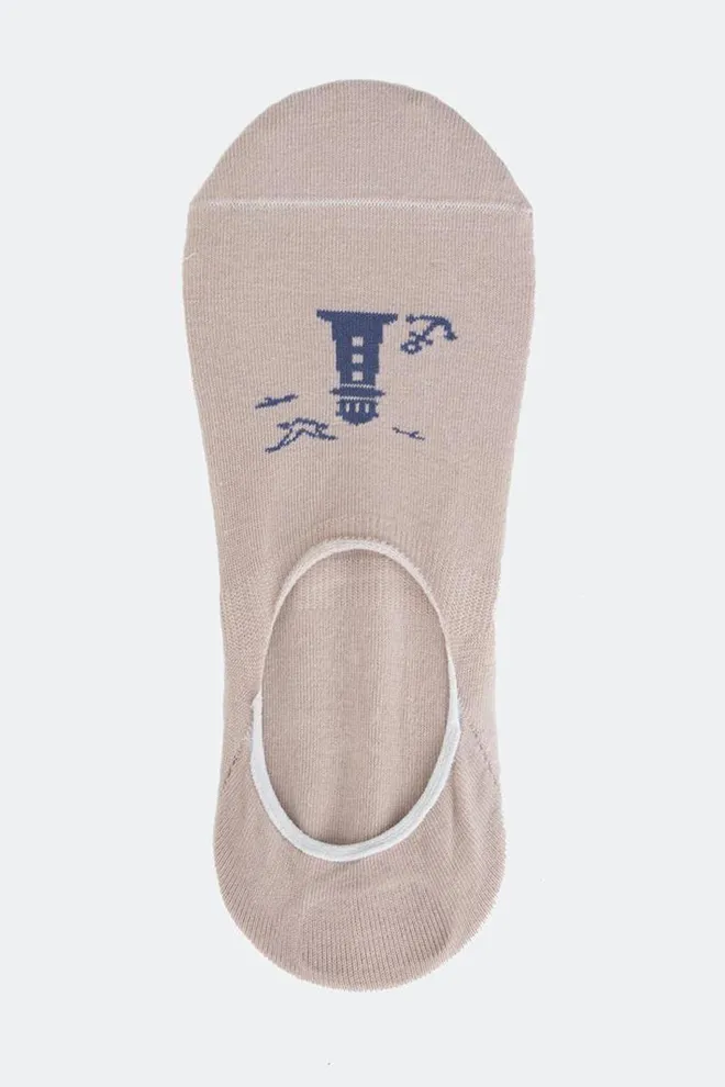 Носки следки мужские с рисунком Mf1 marine 010 Giulia (moonlight)