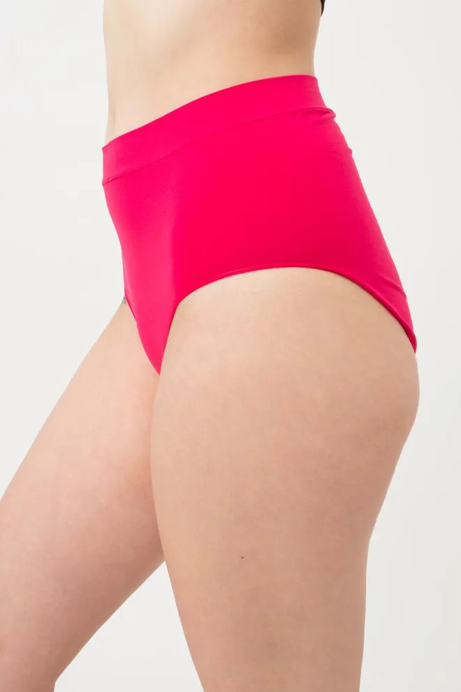 Бесшовные трусики Midi briefs color Giulia (raspberry sorbet)