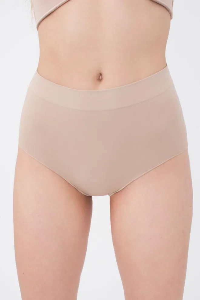 Бесшовные трусики слип Midi briefs Giulia (naturale)