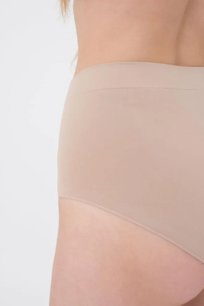 Бесшовные трусики слип Midi briefs Giulia (naturale)