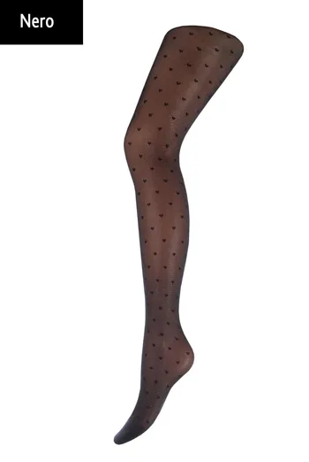 MILANA 40 model 5 Детские колготки с рисунком TM GIULIA  (nero)