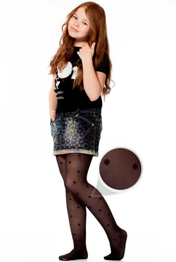 Детские колготки в горох Milana 40 den model 6 Giulia (nero (1)) Детские колготки в горох Milana 40 den model 6 Giulia (nero (1))