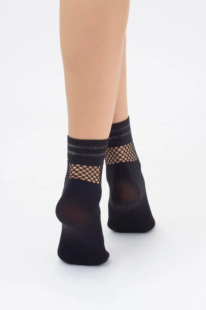 Женские носки из микрофибры MN 03 Giulia (nero)