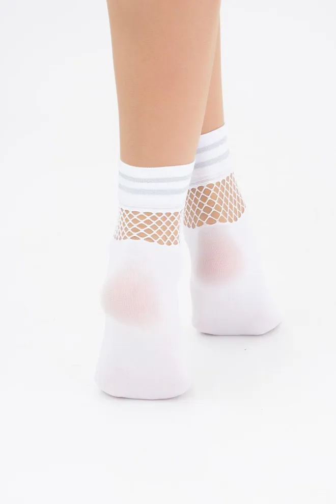 Женские носки из микрофибры MN 03 Giulia (bianco)