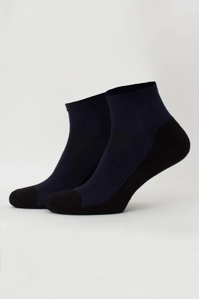 Носки мужские короткие Ms1 terry sport 010 Giulia (navy/black)